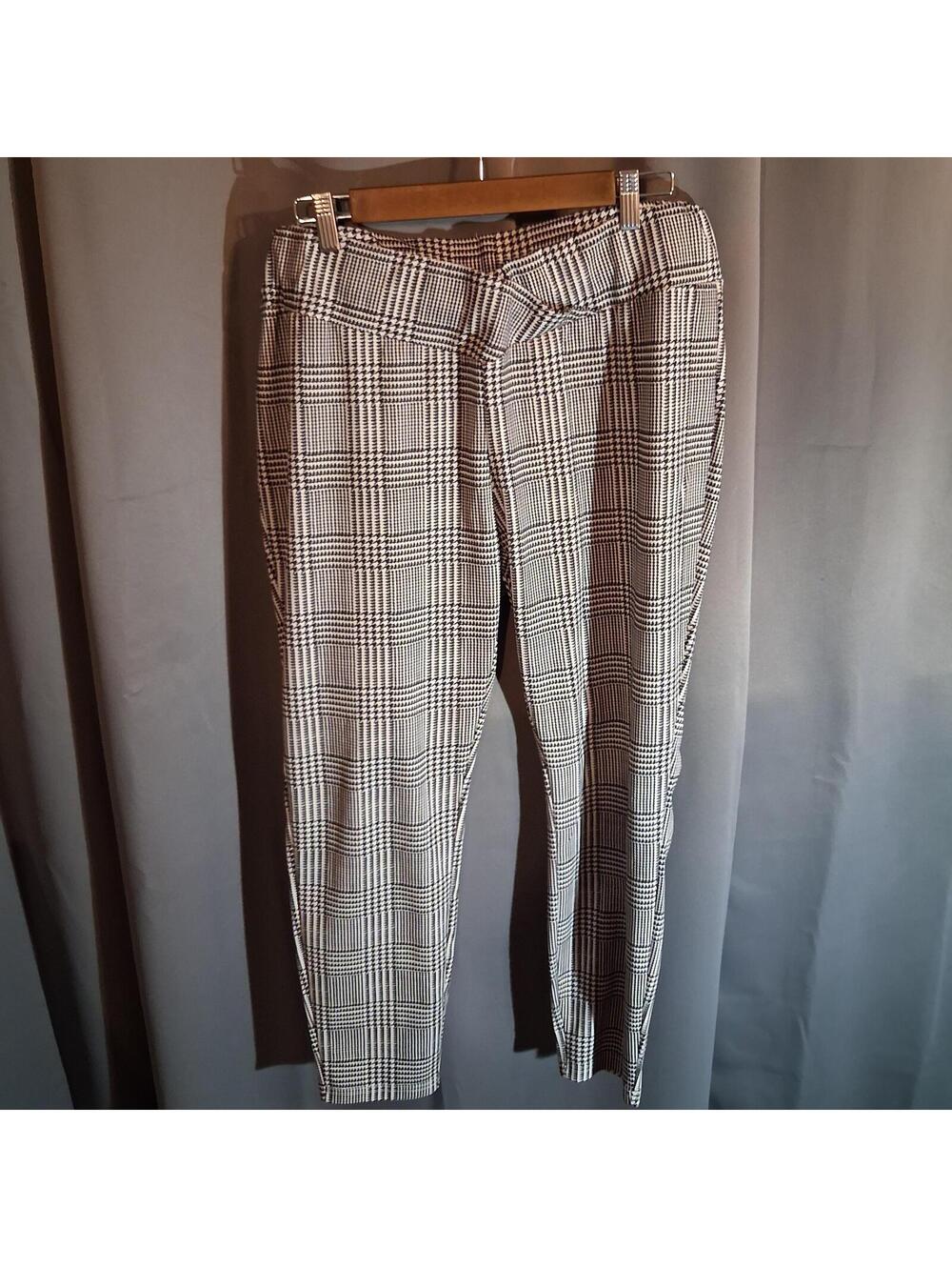 Emery Rose Women's Plaid Dress Pants 1XL